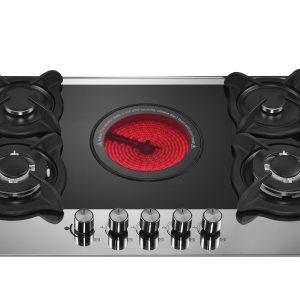 IMAGE GAS AND ELECTRIC BURNER | 90CM 4 GAS AND 1 ELECTRIC BURNER | IM-90G5